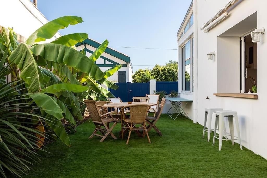 Beautiful Beach House In Front Of The Ocean بياريتز المظهر الخارجي الصورة